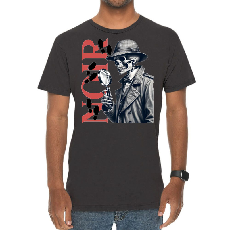 Detective Graphic Vintage T-Shirt by New Nice Shirt | Artistshot