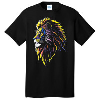 Awesome Majestic Lion Head Jungle Basic T-shirt | Artistshot