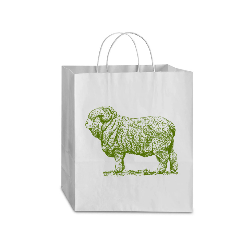 Merino Ram Traveler Paper Bag -13 X 6 X 15 3/4 | Artistshot