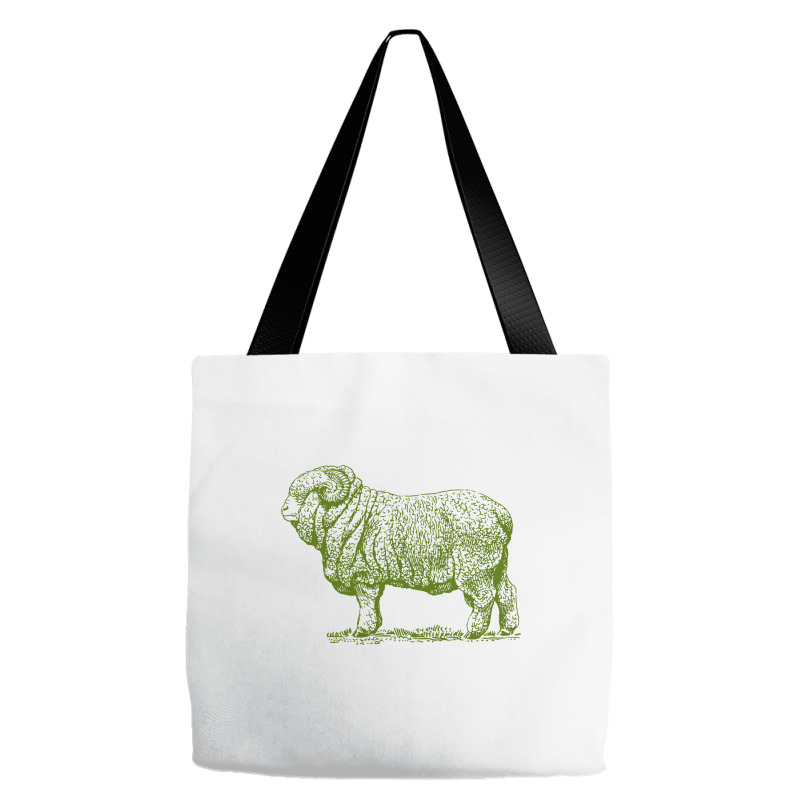 Merino Ram Tote Bags | Artistshot