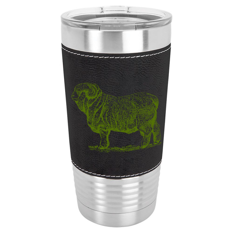 Merino Ram Leatherette Tumbler | Artistshot