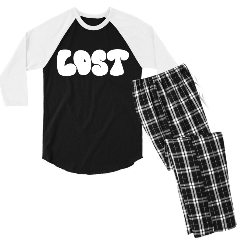 Lost Men's 3/4 Sleeve Pajama Set by bob | Artistshot