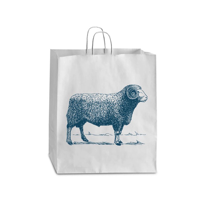 Vintage Ram Queen Paper Bag - 16 X 6 X 19 1/4 | Artistshot