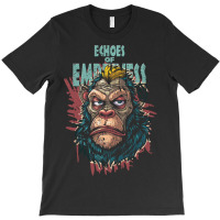 Ape Echos Of Emptimnes In Brush Grunge Style T-shirt | Artistshot