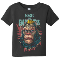 Ape Echos Of Emptimnes In Brush Grunge Style Baby Tee | Artistshot