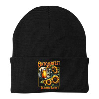 Skull Sunflower Decoration Celebration Oktoberfest Beanie | Artistshot