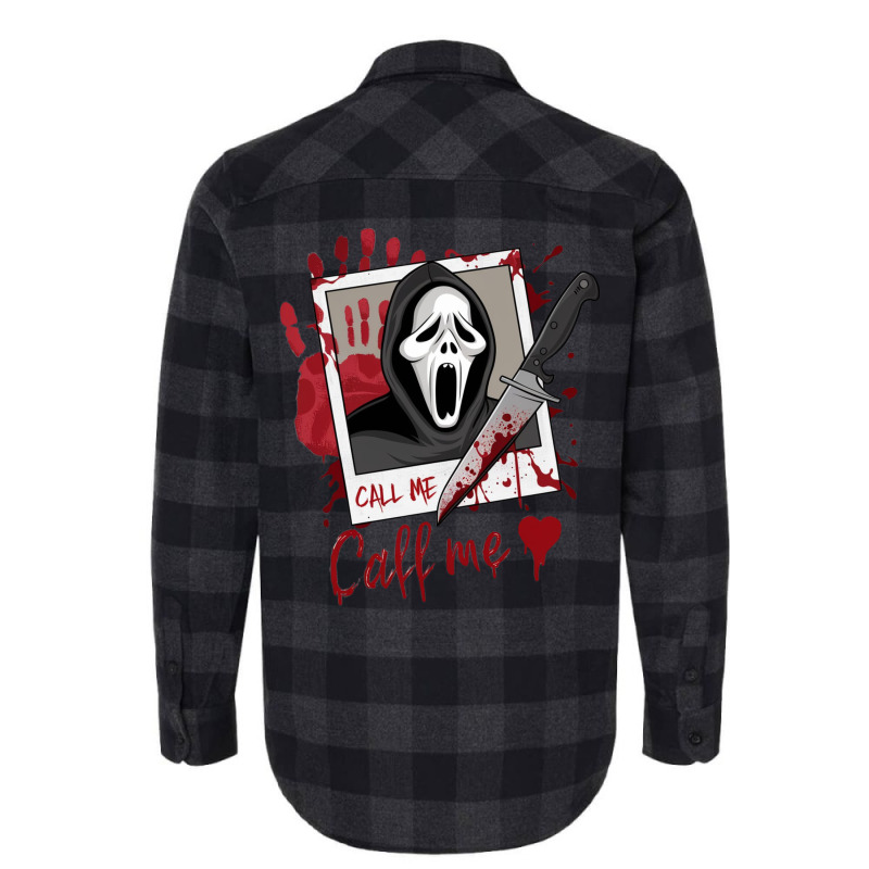 A Ghostly Figure Flannel Shirt | Artistshot