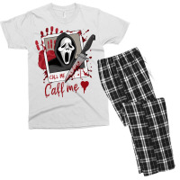 A Ghostly Figure Men's T-shirt Pajama Set | Artistshot