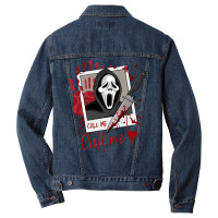 A Ghostly Figure Men Denim Jacket | Artistshot