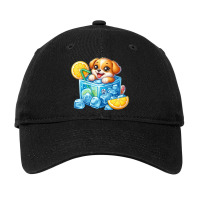 What A Hot Day For A Cute Dog Adjustable Cap | Artistshot