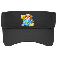 What A Hot Day For A Cute Dog Visor Hat | Artistshot