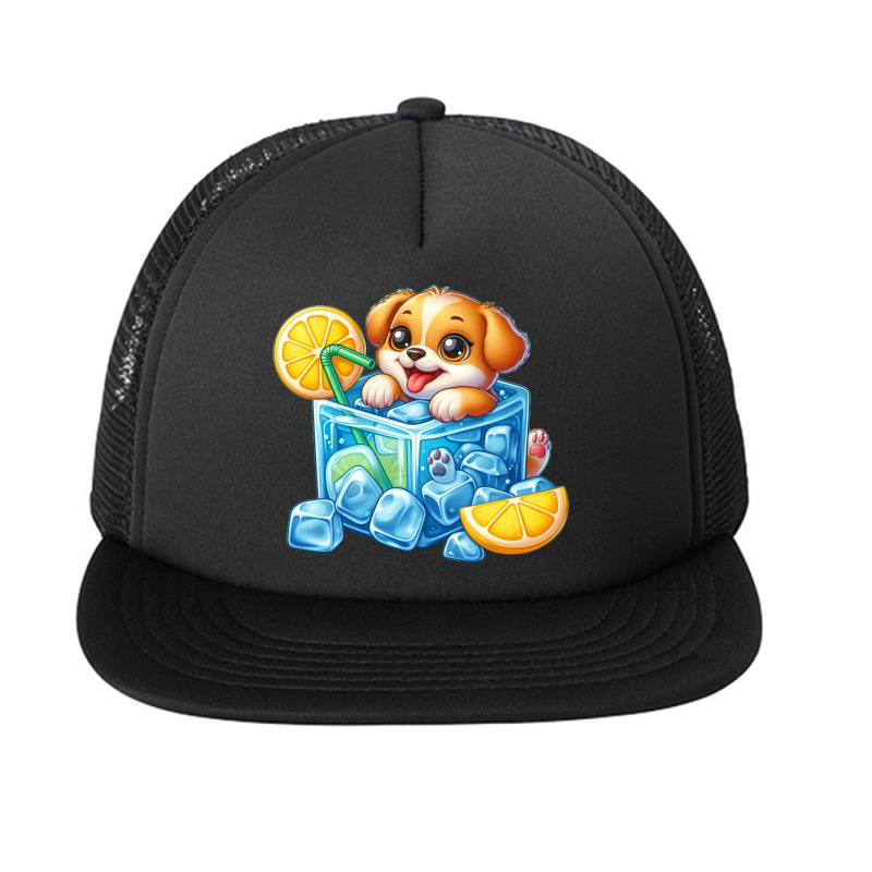 What A Hot Day For A Cute Dog Foam Snapback Hat | Artistshot