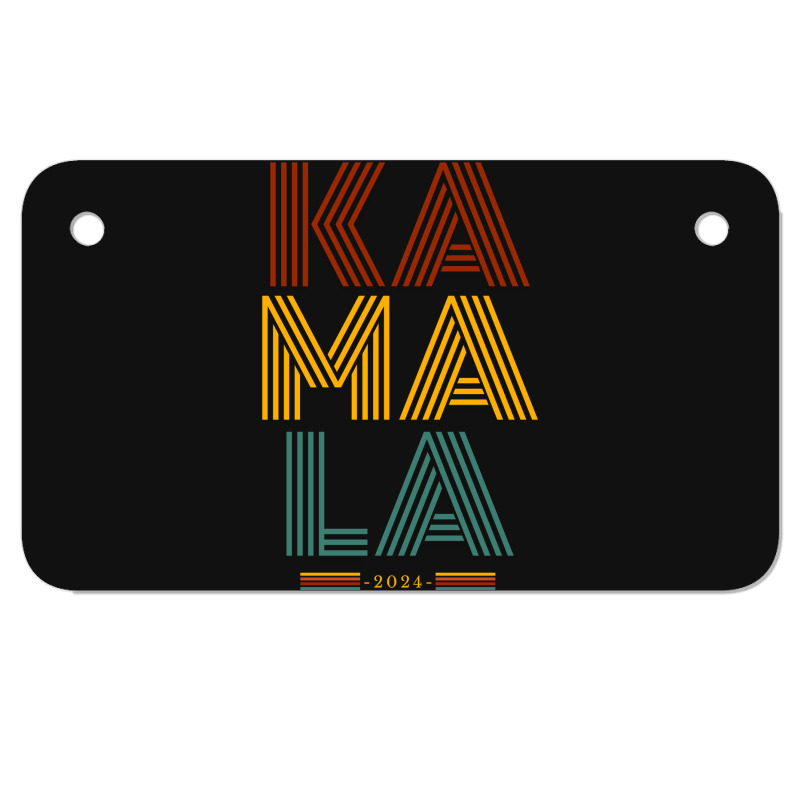 Kamala-harris-for-president 2024 Motorcycle License Plate | Artistshot