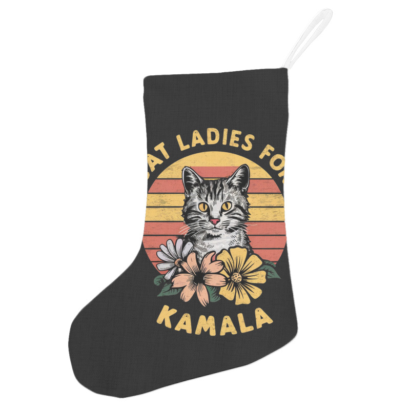 Cat Ladies For Kamala (5) Holiday Stocking | Artistshot