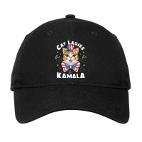 Cat Ladies For Kamala (6) Adjustable Cap | Artistshot