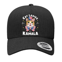 Cat Ladies For Kamala (6) Yupoong Trucker Cap | Artistshot