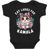 Cat Ladies For Kamala (9) Baby Bodysuit | Artistshot