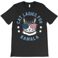 Cat Ladies For Kamala T-shirt | Artistshot