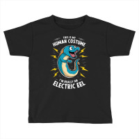 A Cartoonish Electric Blue Eel Toddler T-shirt | Artistshot