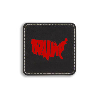 Trump Square Leatherette Patch | Artistshot