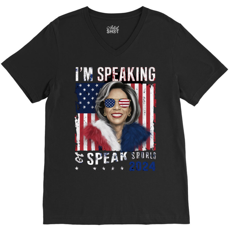 Kamala Harris 2024 V-neck Tee | Artistshot