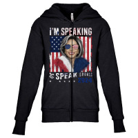 Kamala Harris 2024 Youth Zipper Hoodie | Artistshot