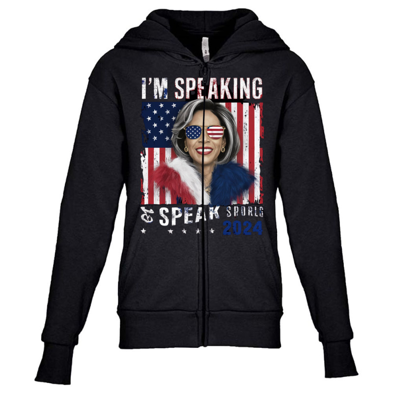 Kamala Harris 2024 Youth Zipper Hoodie | Artistshot