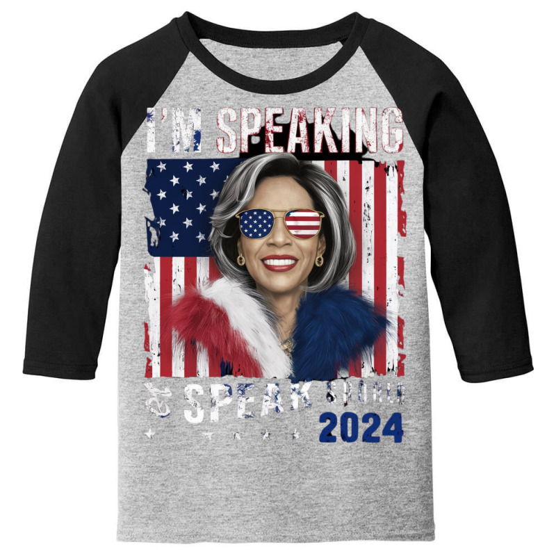 Kamala Harris 2024 Youth 3/4 Sleeve | Artistshot