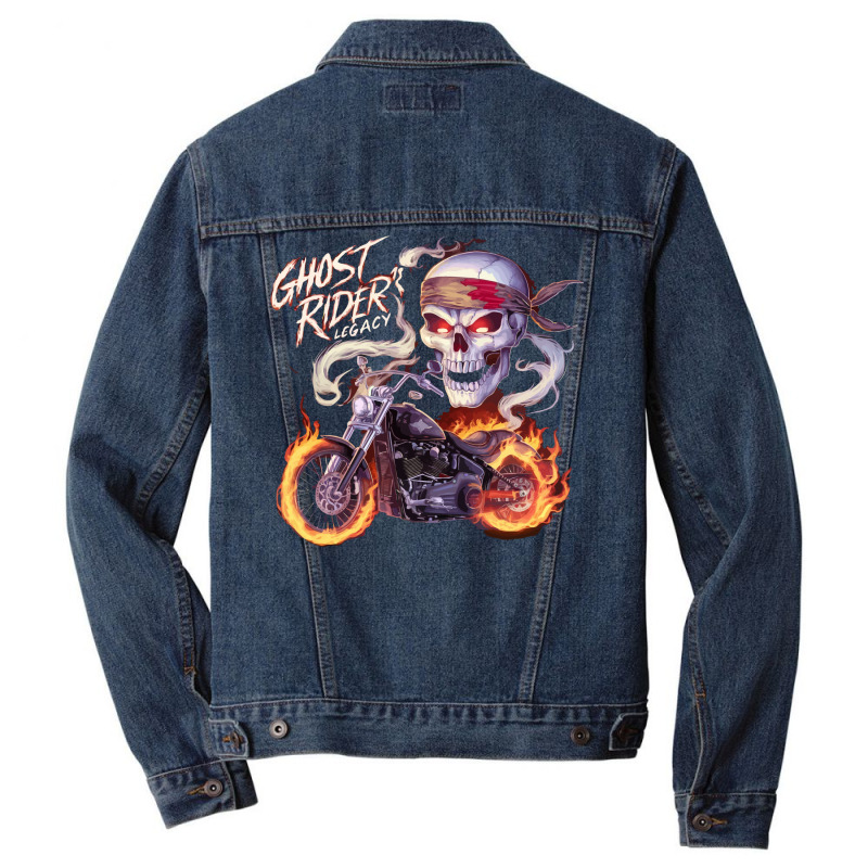 Ghost Rider Legacy Men Denim Jacket | Artistshot