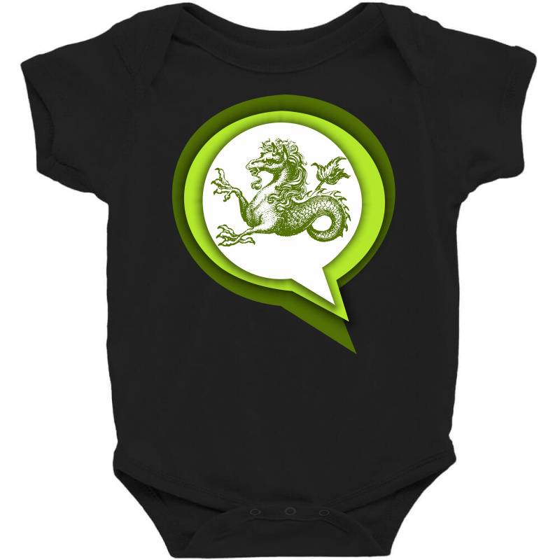 Kelpie Sea Horse Baby Bodysuit by HRC Design | Artistshot