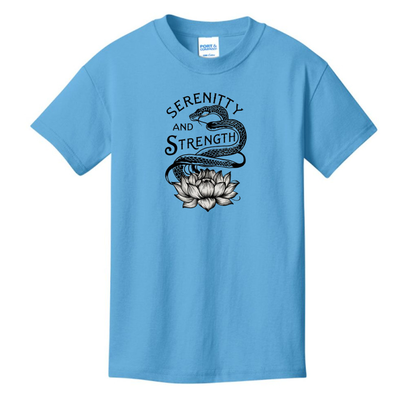 Serenity And Strength Basic Youth T-shirt | Artistshot