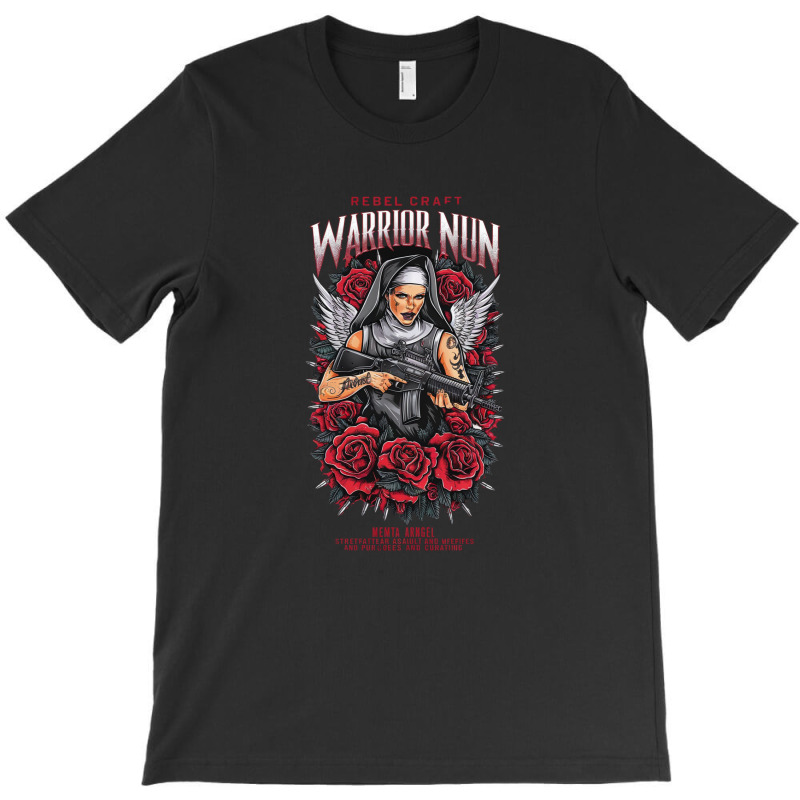 Warrior Nun T-shirt | Artistshot