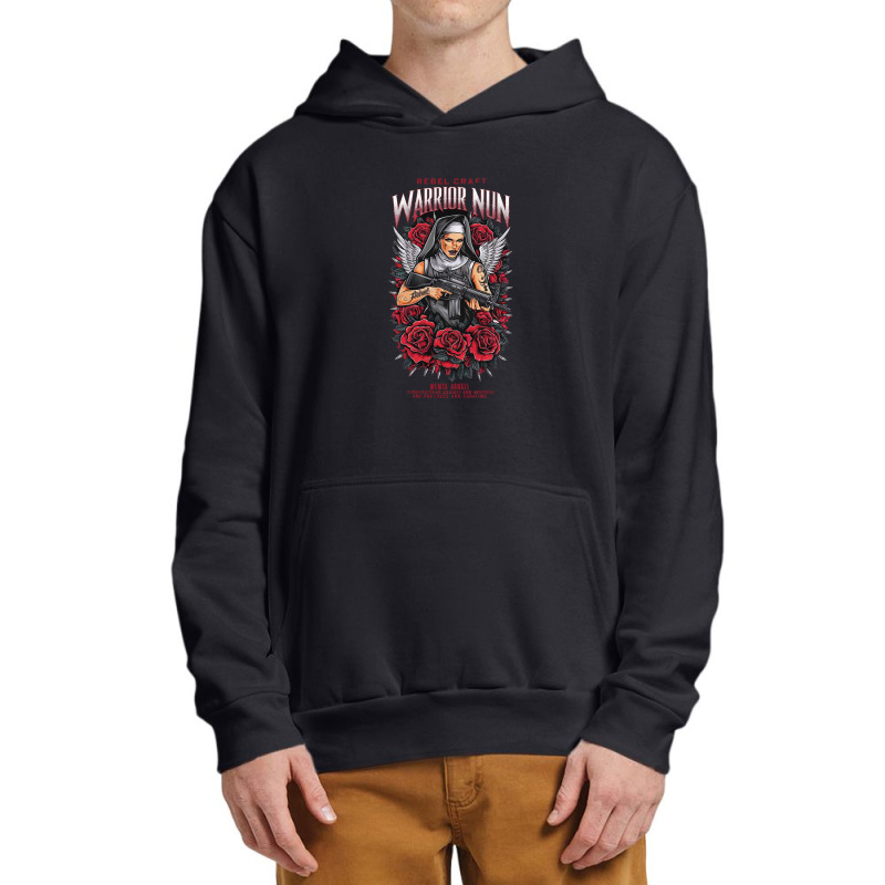 Warrior Nun Urban Pullover Hoodie | Artistshot