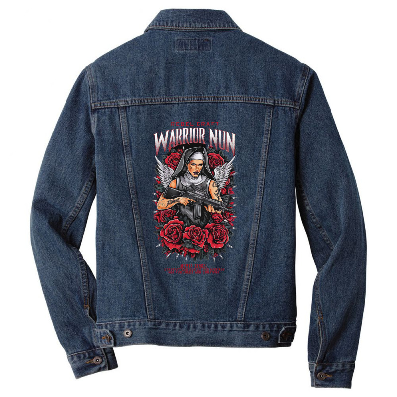 Warrior Nun Men Denim Jacket | Artistshot