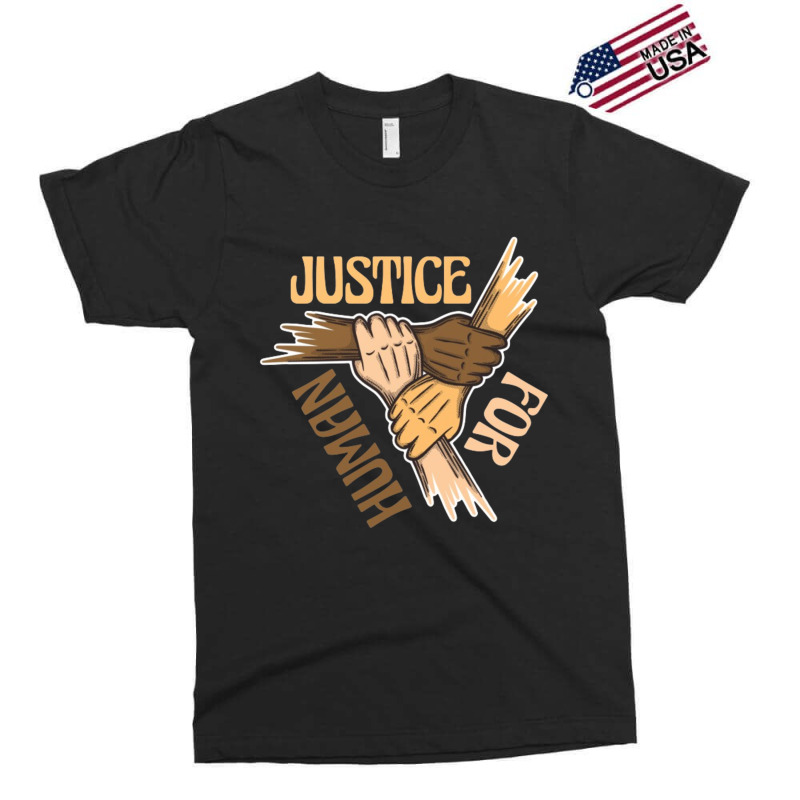 Justice For Human Exclusive T-shirt by flowerartist | Artistshot