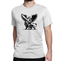 A Mythical Griffin Humanoid Classic T-shirt | Artistshot