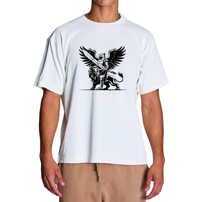 A Mythical Griffin Humanoid Urban Heavy T-shirt by Kenneth | Artistshot