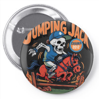 Jumping Jack Pin-back Button | Artistshot