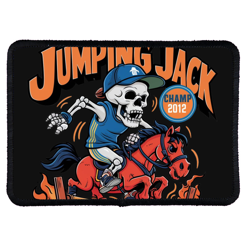 Jumping Jack Rectangle Patch | Artistshot