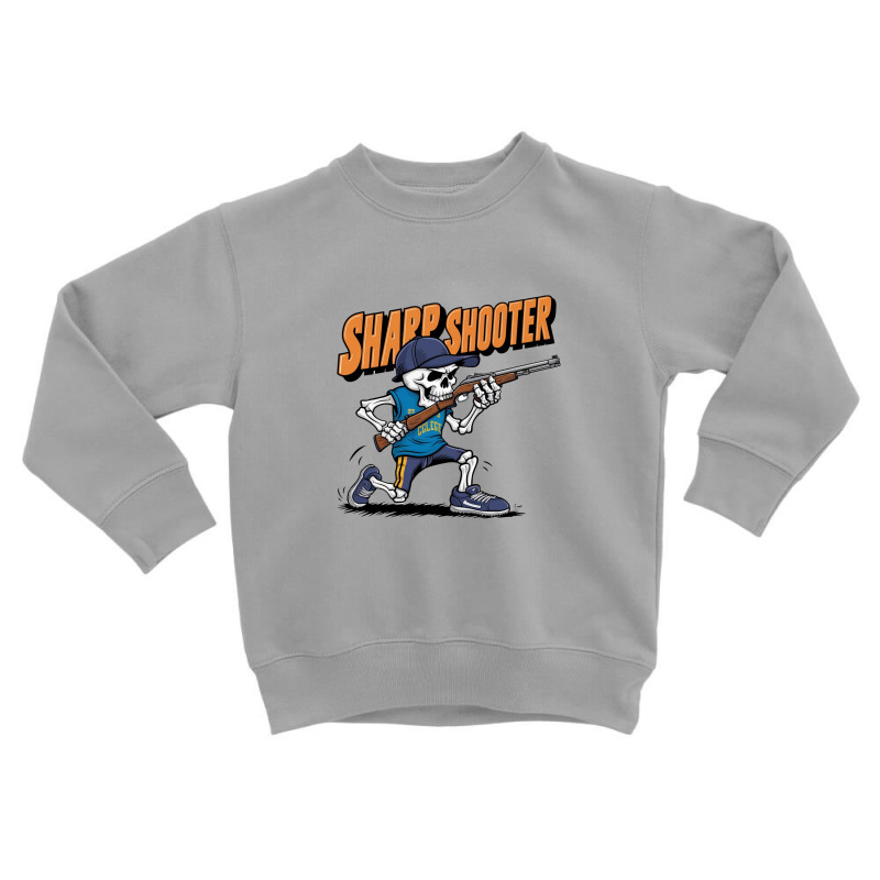 Sharp Shooter Toddler Sweatshirt | Artistshot