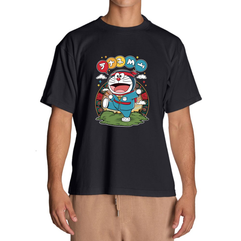 The Doremon Japanese Cartoon Urban Heavy T-shirt | Artistshot