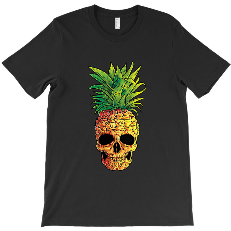 Pineapple Skull Funny Aloha Beaches Hawaiian T-shirt | Artistshot