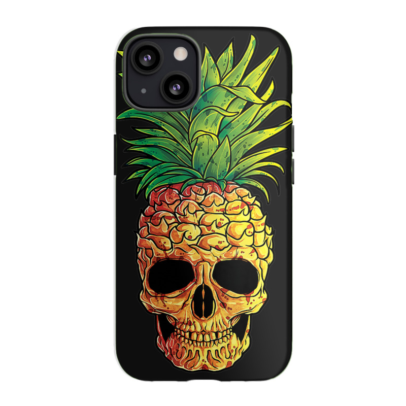 Pineapple Skull Funny Aloha Beaches Hawaiian Iphone 13 Case | Artistshot