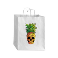 Pineapple Skull Funny Aloha Beaches Hawaiian Debie Paper Bag - 10 X 5 X 13 | Artistshot