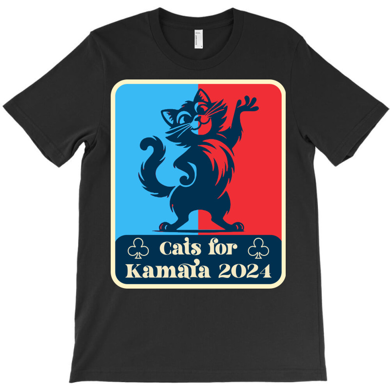 Cats For Kamala 2024 White T-shirt | Artistshot