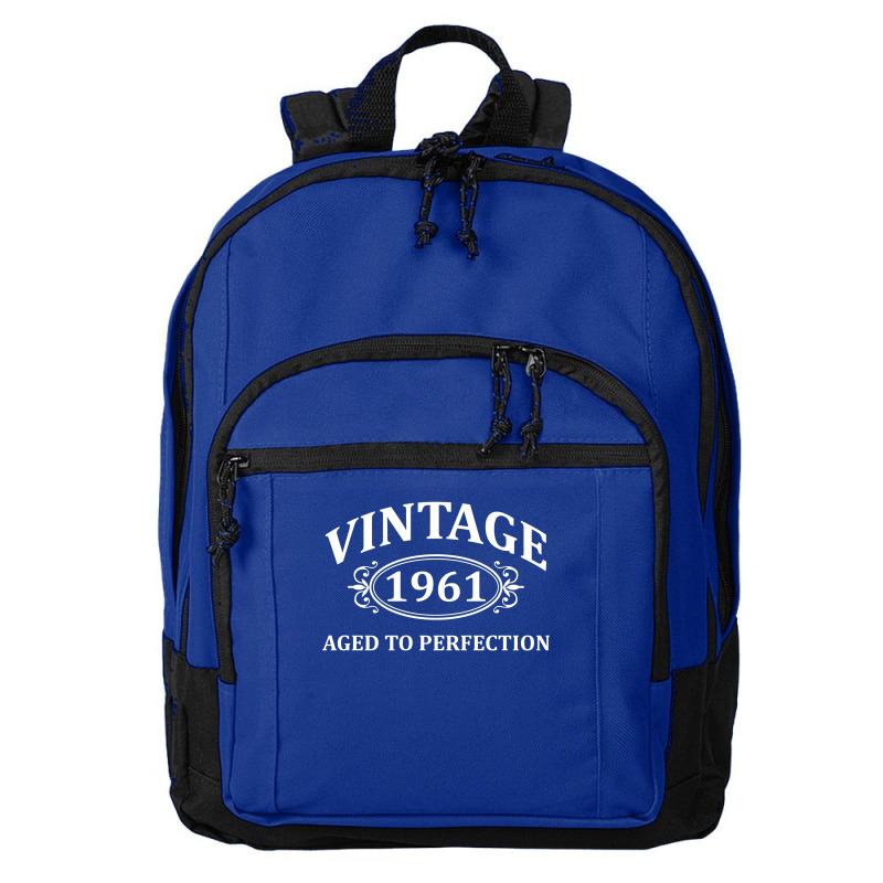 Vintage 1961 Aged To Perfection Basic Backpack | Artistshot