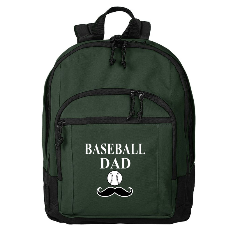 Baseball Dad T-shirt Basic Backpack | Artistshot