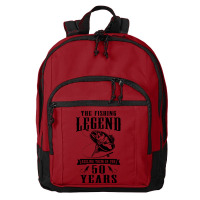 The Fishing Legend Reeling Them In For 50 Years Basic Backpack | Artistshot