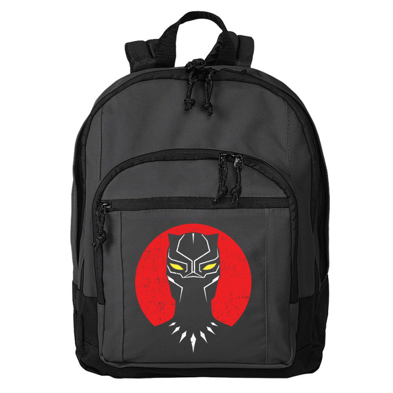 Black Panther Logo Tee Basic Backpack | Artistshot