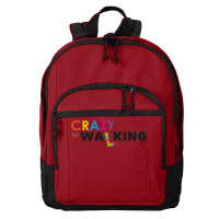 Crazy For Walking Basic Backpack | Artistshot